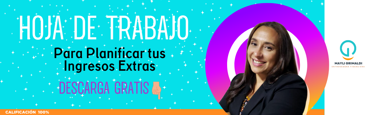 Hoja de trabajo para Planificar tus Ingresos Extras