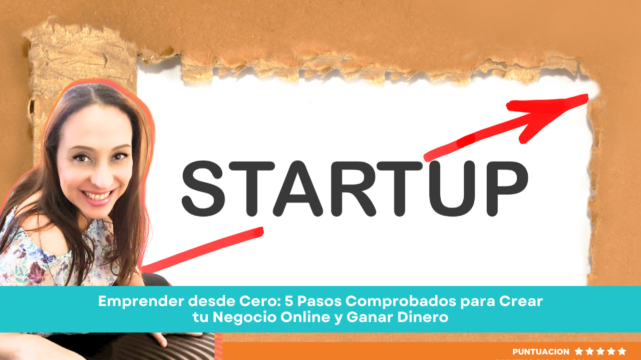 Emprender desde Cero: 5 Pasos Comprobados para Crear tu Negocio Online ...